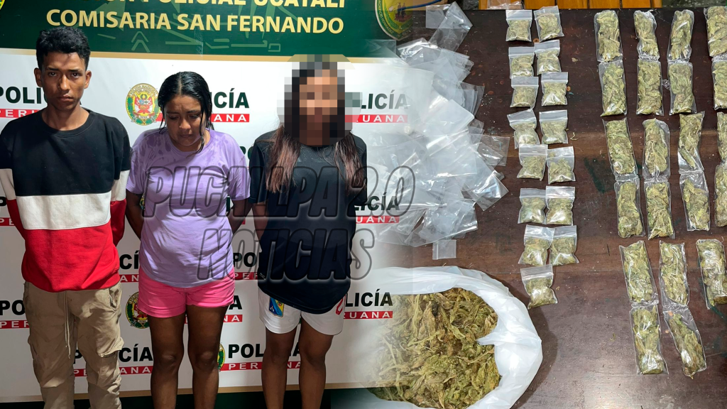 Capturan a ‘Los Rappis de Manantay’ que entregaban marihuana por&nbsp;delivery