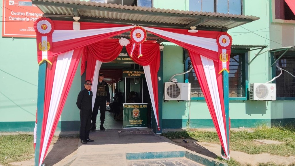 Efectivo policial de la comisaría de Yarinacocha es detenido en pleno&nbsp;servicio